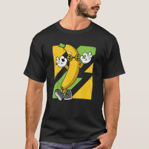 Camiseta Banana legal com óculos de sol Fruta de verão