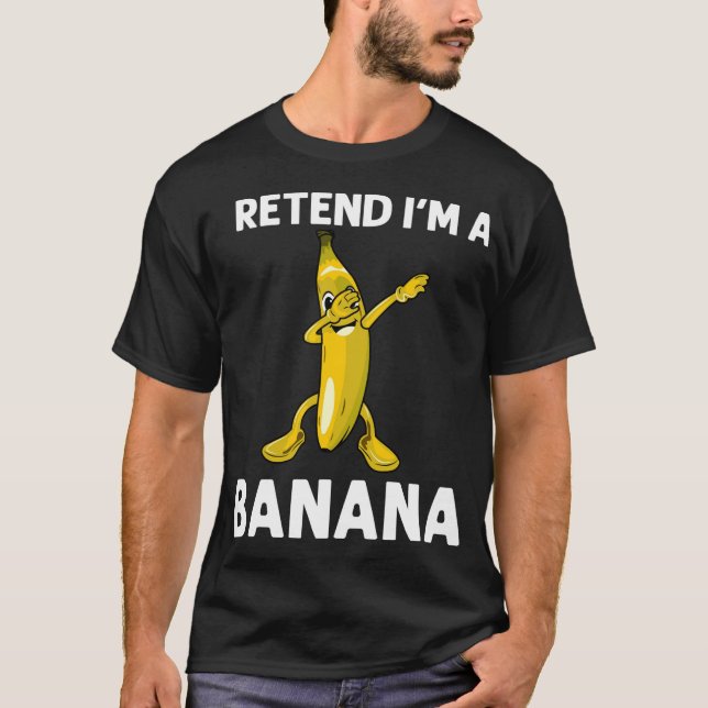 Camiseta Banana legal Para Homens Dabbing Yellow Sweet Tro (Frente)