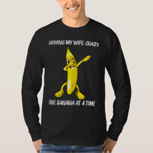 Camiseta Banana legal Para Homens Pais Dabbing Yellow Sweet