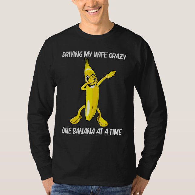 Camiseta Banana legal Para Homens Pais Dabbing Yellow Sweet (Frente)