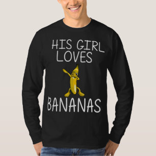 Camiseta Banana legal Para Meninas Crianças Dabbing Yellow 