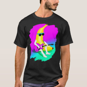 Camiseta Banana Legal Tocando Música de Guitarra Guitarrist