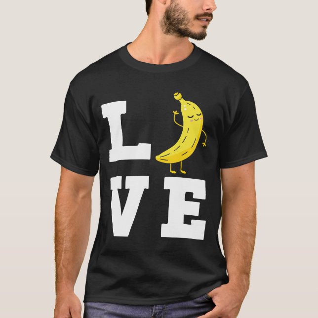 Camiseta Banana Love Cute Banana Outdoor (Frente)