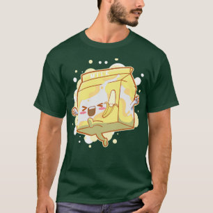 Camiseta Banana milk Drink Kawaii