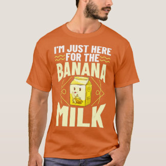 Camiseta Banana Milk Milkshake Chocolate Coreano