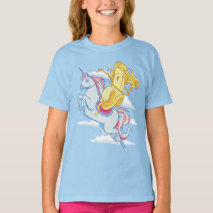 Camiseta Banana montando Unicórnio para Unicorn Lover