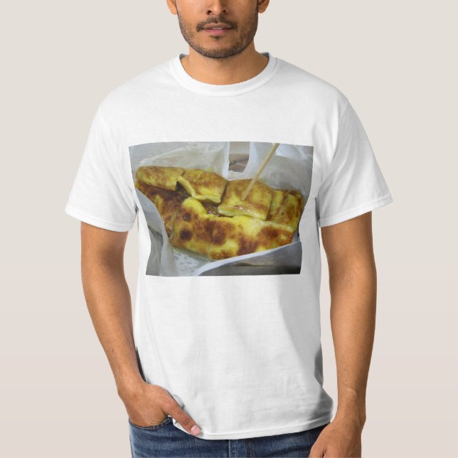 Camiseta Banana Pancake [Roti Kluai Khai] ... Comida tailan (Frente)