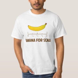 Camiseta Banana Para Escala