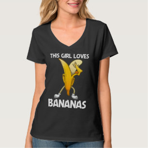 Camiseta Banana Para Mãe de Meninas Fazendeiro de Banana Fr
