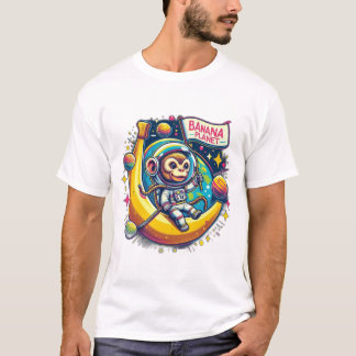 Camiseta "Banana Planet - Space Monkey Adventure"