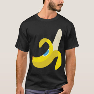 Camiseta Banana Plantain Cute Ripe Fresco Fruta descascada 
