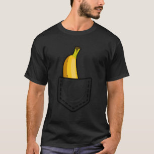 Camiseta Banana Pocket Summer Excelente Vegan