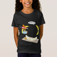Banana pruda, comida vegetariana engraçada de prai