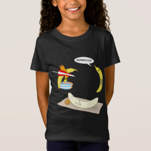 Camiseta Banana pruda, comida vegetariana engraçada de prai