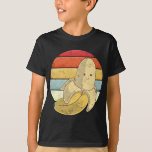 Camiseta Banana Retro Vintage Comida de Cuecas Sunset Lover