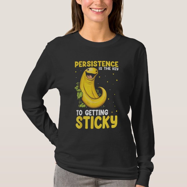 Camiseta Banana Slug Catcher Quote for Snail Catcher 8 (Frente)