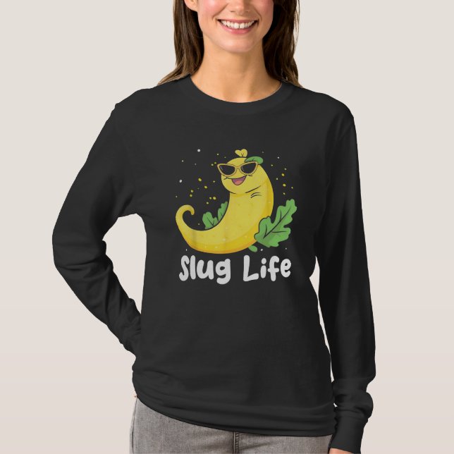 Camiseta Banana Snail Catcher Quote for Banana Slug 11 (Frente)