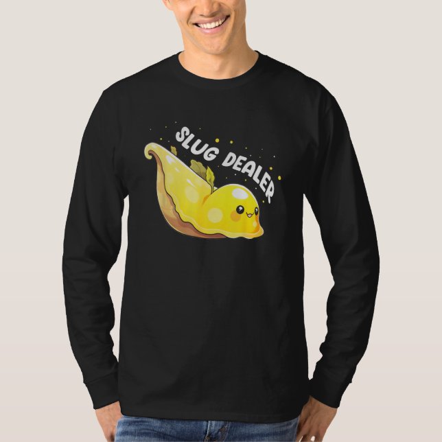 Camiseta Banana Snail Quote for Snail Catcher and Snail Cat (Frente)