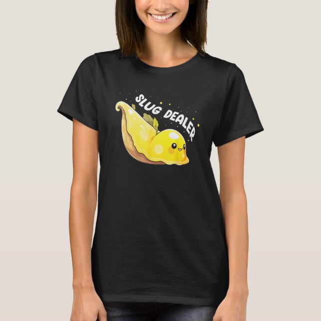 Camiseta Banana Snail Quote for Snail Catcher and Snail Cat (Frente)