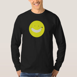 Camiseta Banana sorri Face Feliz Fruta Engraçado Prazer
