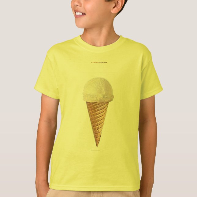 CAMISETA BANANA SORVETE CONE (Frente)