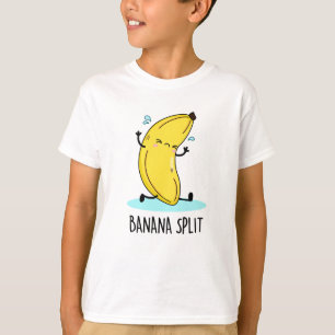 Camiseta Banana Split Funny Dançando Banana Pun