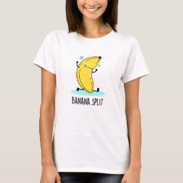Camiseta Banana Split Funny Dançando Banana Pun