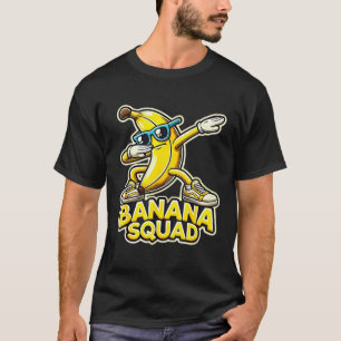 Camiseta Banana Squad Engraçado Dabbing Banana Comida & Dab
