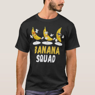 Camiseta Banana Squad Mostra Presentes Engraçados De Banana