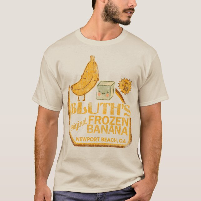 Camiseta Banana Stand da Retro Bluth - Desenvolvimento pres (Frente)