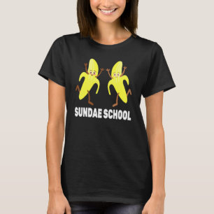 Camiseta Banana Sundae É Vegetariana Vegan Stu
