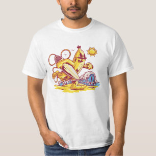 Camiseta Banana surfadora: Andando pelas Víbias Tropicais d