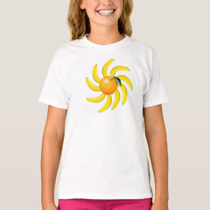 Camiseta Bananas alaranjadas