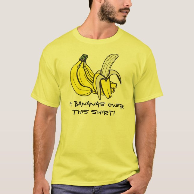 Camiseta Bananas: Customizável! (Frente)