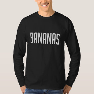 Camiseta Bananas De Pijamas, Teto De Fruta Legal E Simples