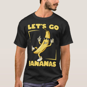 Camiseta Bananas de vamos vão Legal Bananas de Gato com Ócu