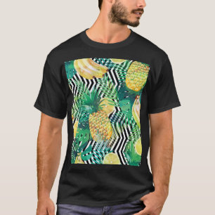 Camiseta Bananas Exóticas Limões Tropicais