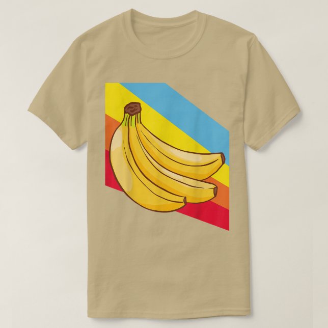 Camiseta Bananas Fruta Vegan Vegetarian (Frente do Design)