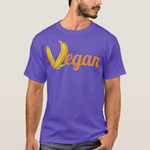 Camiseta Bananas - Letra V De Vegan