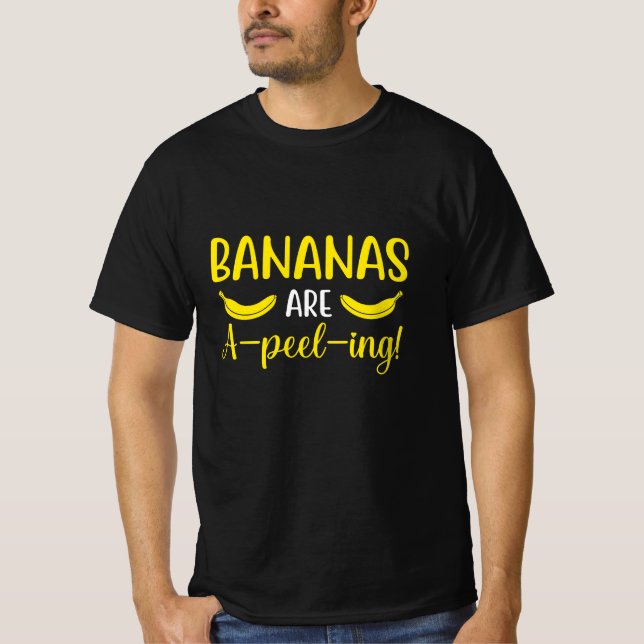 Camiseta Bananas são um penteado! (Frente)