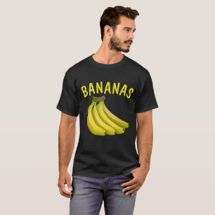 Camiseta BANANAS T-shirts engraçadas