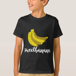 Camiseta Bananeira doce Banana Fruta Tropical Lover Humo