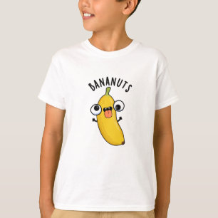 Camiseta Bananuts Engraçado Fruta de Banana Louca