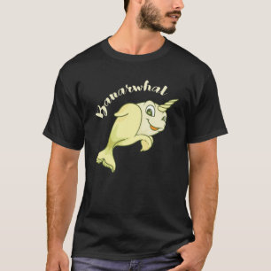Camiseta Banarwhal Presente Legal Admirável Orca Banana L