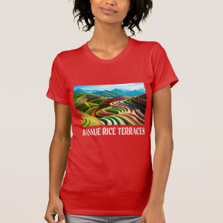 Camiseta Banaue Rice Tarraces, Banaue, Ifugao, Filipino T-