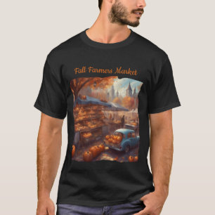 Camiseta Banca de Abóbora do Mercado de Agricultores de Out