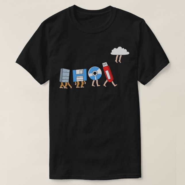 Camiseta Banco de dados de suporte técnico de TI do program (Frente do Design)