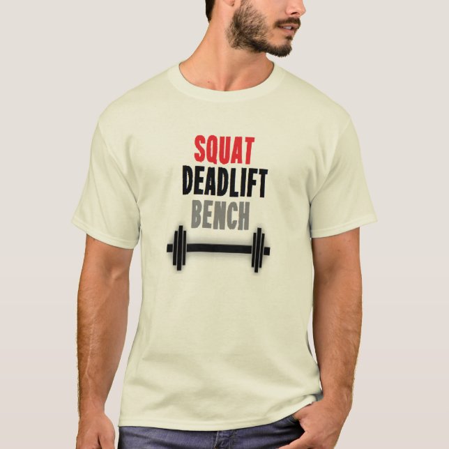 Camiseta Banco de Deadlift da ocupa (Frente)