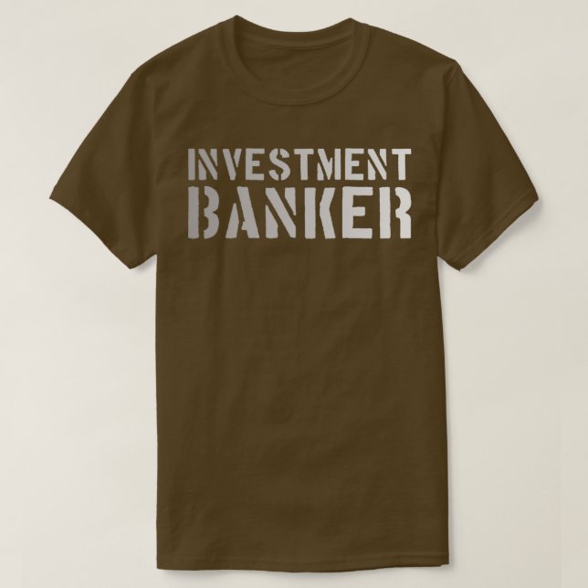 Camiseta Banco de Investimento (Frente do Design)