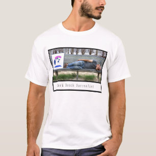 Camiseta Banco de parque surrealista